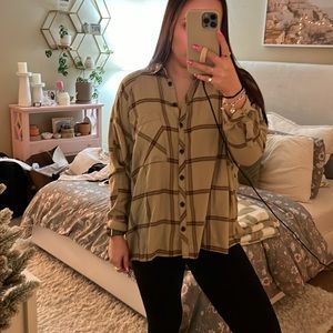 Urban outfitters size m flannel